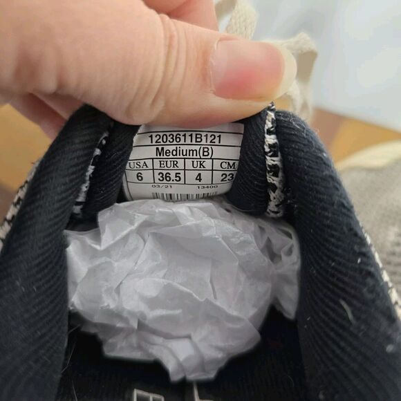 Brooks Revel 5 Womens Sz 6 B Running Shoes White Black Sneakers Athletic Gym Jog - Picture 11 of 13